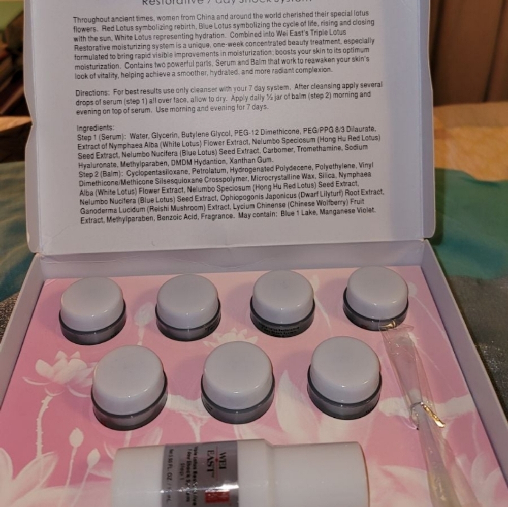 Wei East Triple Lotus Restorative 7 Day Shock System 🆕️🆕️🆕️